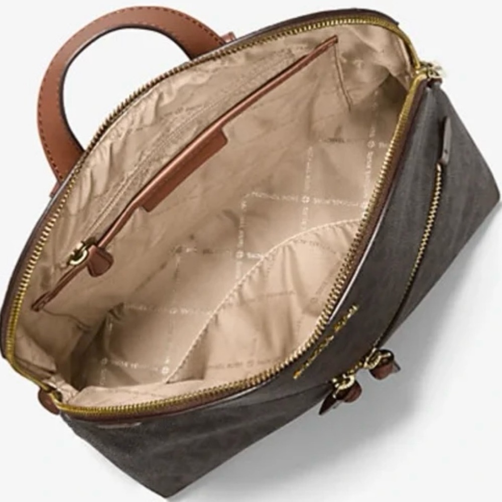 Michael Kors Rhea Medium Slim Logo Backpack - Picture 3 of 16